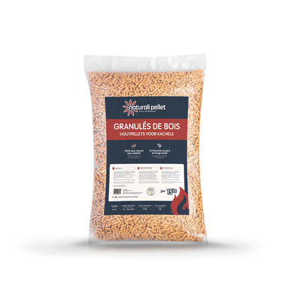 Houtpellets 6 mm - 15 zakken van 15 kg
